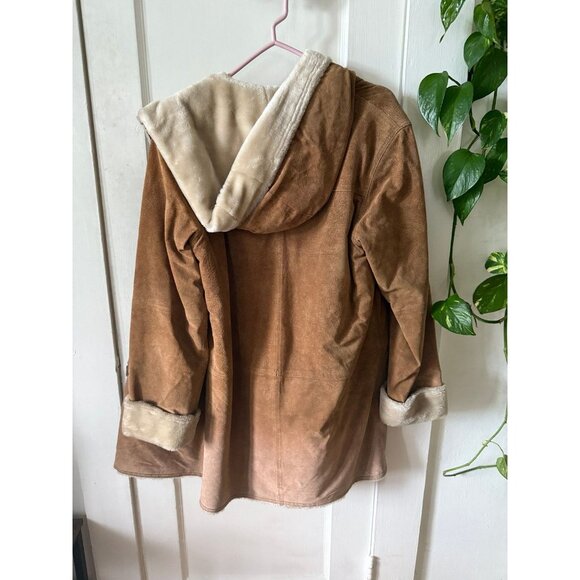 Bernardo Brown and Cream Women's Coat - Picture 8 of 10